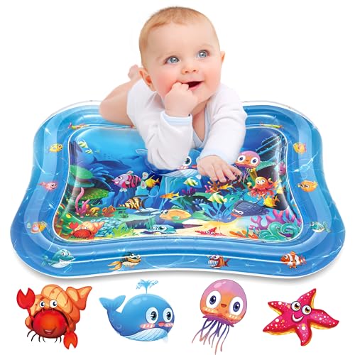 Infinno Inflatable Tummy Time Mat Premium Baby Water Play Mat for Infants and Toddlers Baby Toys for